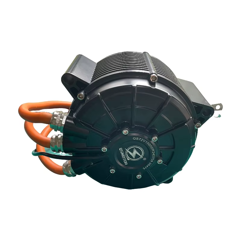 Electric Motorcycle Conversion Kit 72V - Motor QS 10000W Mid Drive PMSM