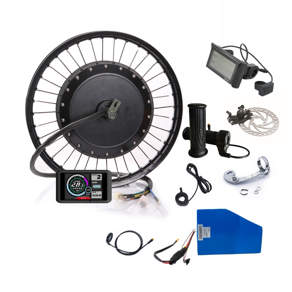 72V 5000W Electric Motorcycle - Kit Konversi Sepeda Listrik Torsi Besar