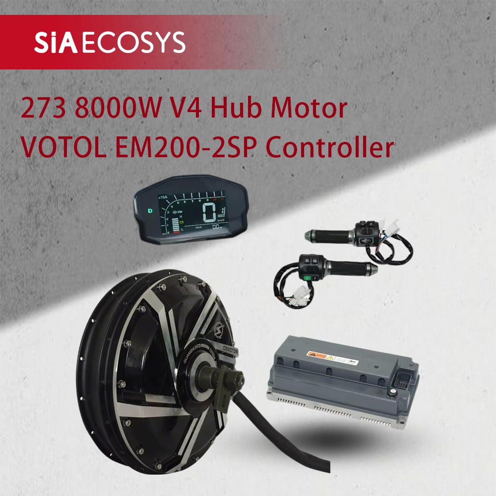 Qs273 Hub Motor 8000W 72V - QSMOTOR QS273 8000W Motor Hub Spoke