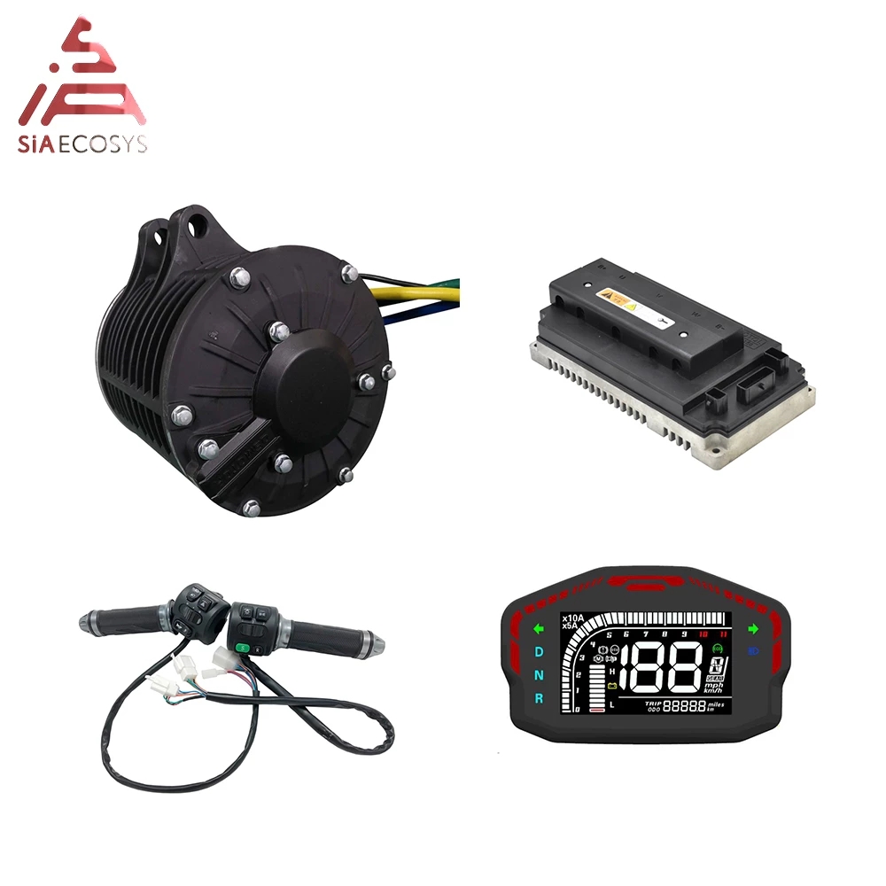Mid Drive Motor Kit 72V 3000W - QS138 3000W V2 Motor Penggerak Tengah
