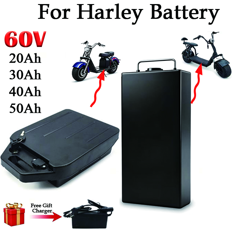 60V 30Ah Electric Scooter Battery - Untuk Baterai Harley 60V 20Ah 30Ah