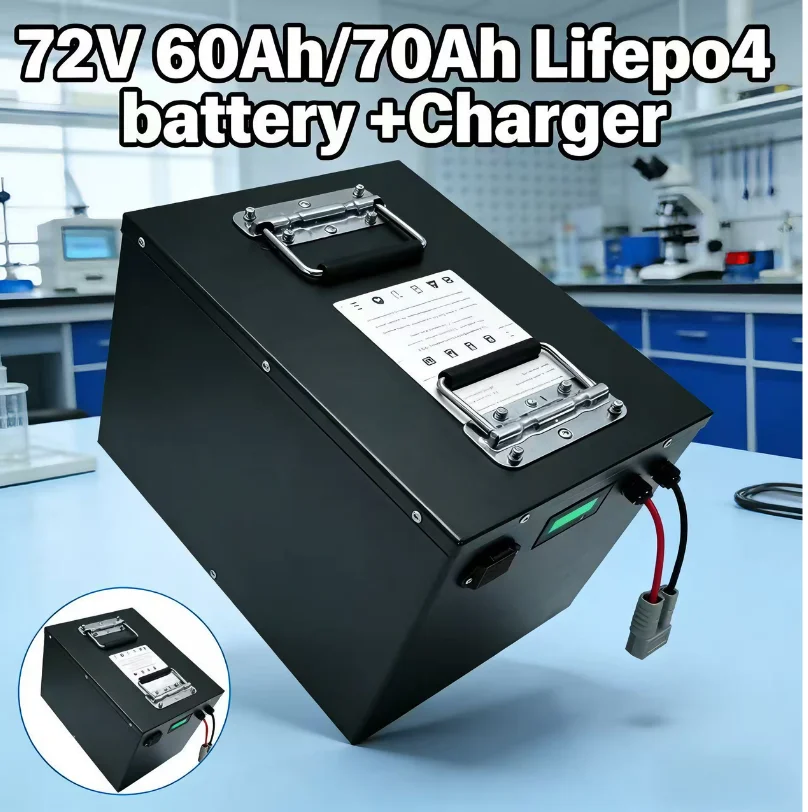 72V 60Ah Lifepo4 Battery Pack - Paket Baterai LiFePO4 72V Heavy-Duty –