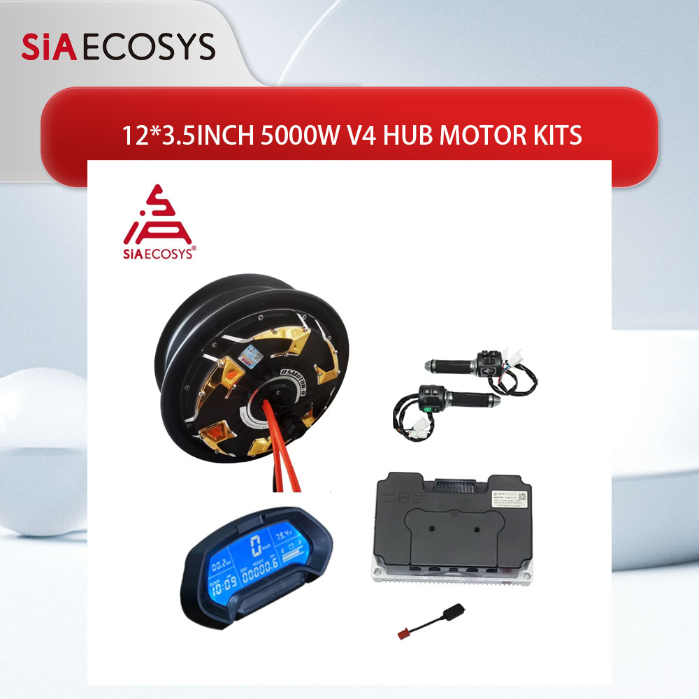 Electric Motorcycle Conversion Kit 72V - Kit Konversi Motor Hub QS Motor