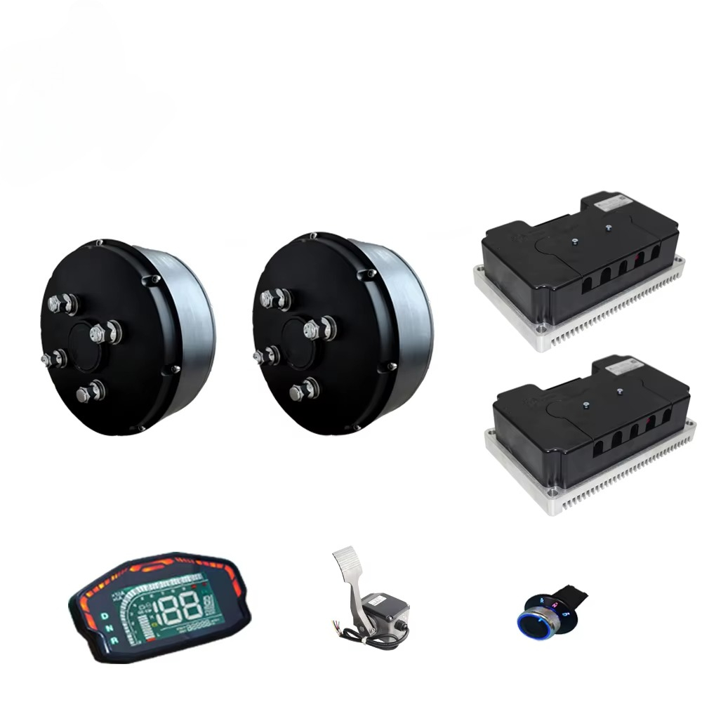 Electric Motorcycle Conversion Kit 72V - QSMOTOR 205 3000W V3 Motor Brushless