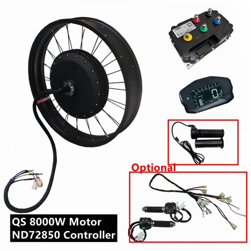 Kit Sepeda Listrik NBpower/QS2 - Qs273 Hub Motor 8000W 72V ulasan dan harga