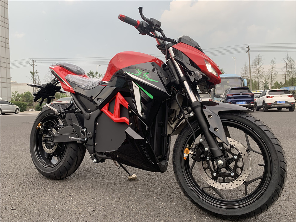 Sepeda Motor Listrik Dengan Ku - 72V 5000W Electric Motorcycle ulasan dan harga