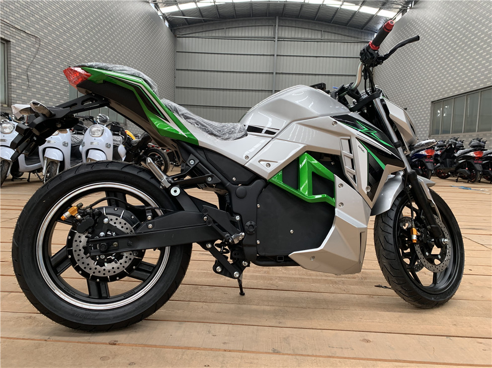 Sepeda Motor Listrik Dengan Ku - 72V 5000W Electric Motorcycle ulasan dan harga