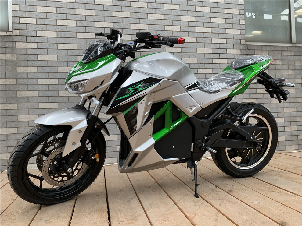 Sepeda Motor Listrik Dengan Ku - 72V 5000W Electric Motorcycle ulasan dan harga