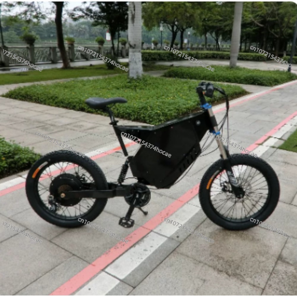 3000W 5000W 8000W Kit Konversi - 8000W Stealth Bomber Ebike ulasan dan harga