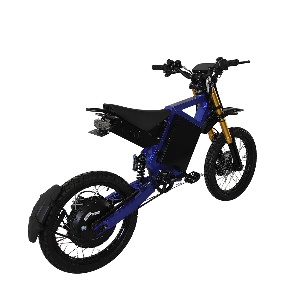 Sepeda Listrik Enduro Berkuali - 8000W Stealth Bomber Ebike ulasan dan harga