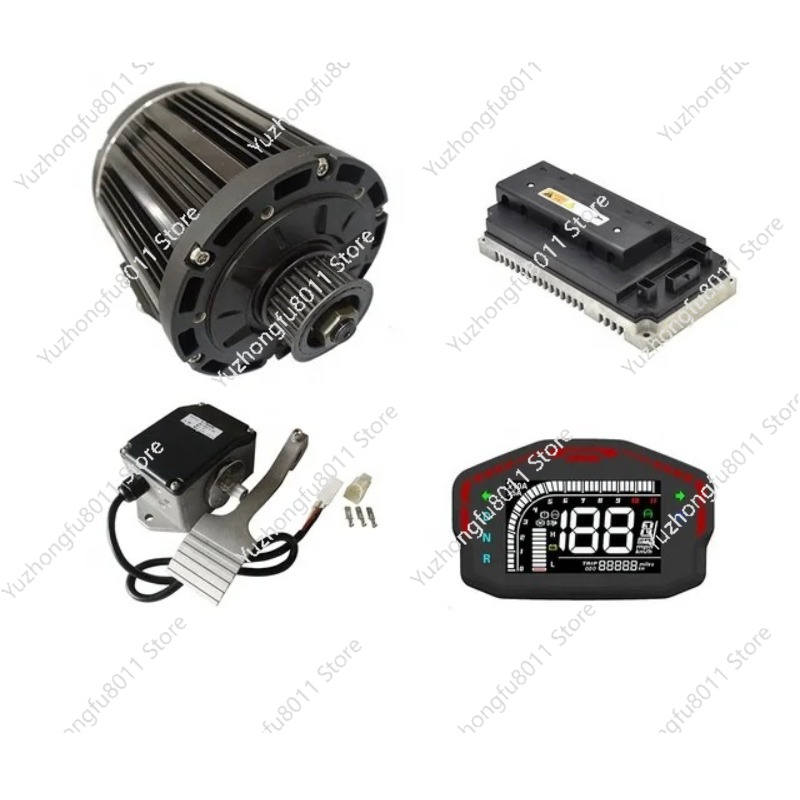 Kit Tenaga Motor DC Brushless  - Mid Drive Motor Kit 72V 3000W ulasan dan harga