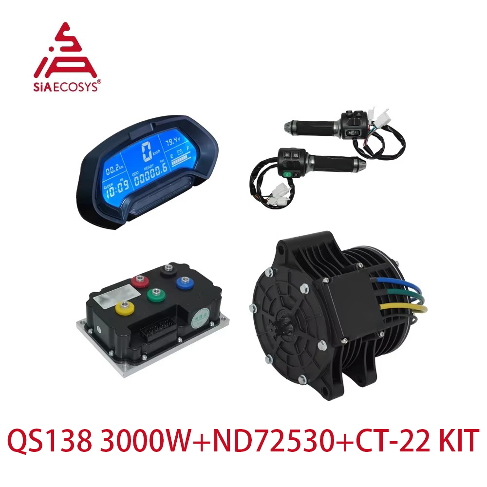 QS138 70H 3000W Kit Motor Peng - Mid Drive Motor Kit 72V 3000W ulasan dan harga