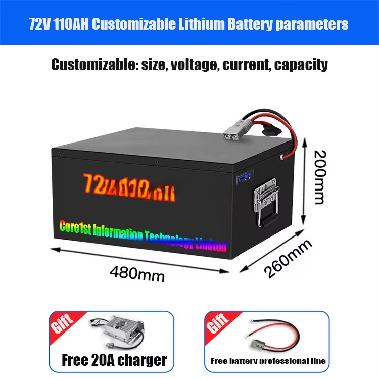 Paket Baterai Lifepo4 72 Volt  - 72V 60Ah Lifepo4 Battery Pack ulasan dan harga