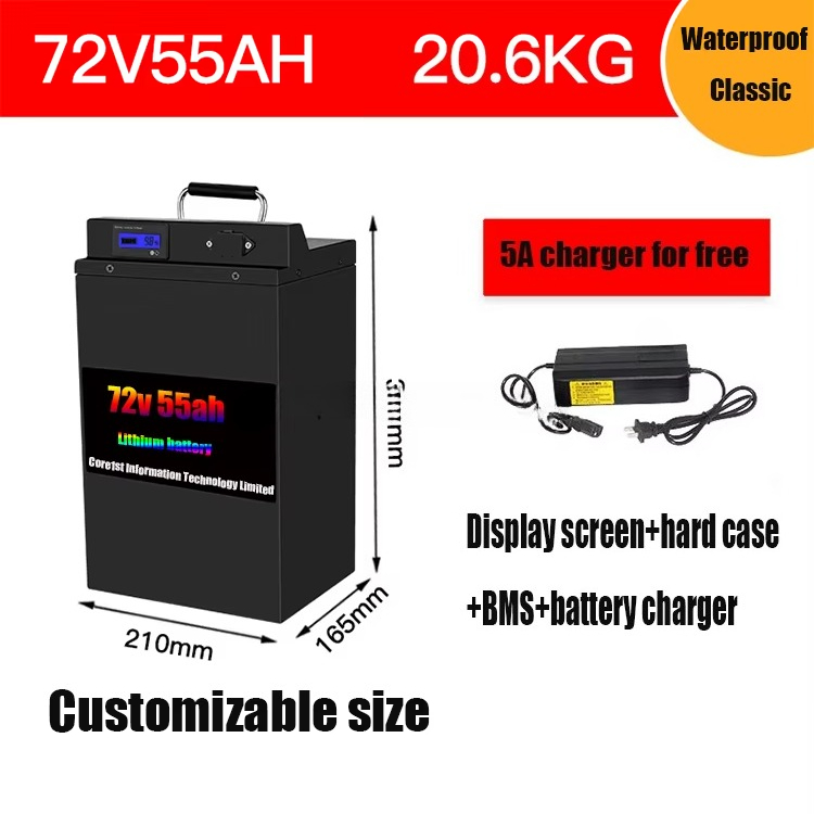 Paket Baterai Lifepo4 72 Volt  - 72V 60Ah Lifepo4 Battery Pack ulasan dan harga
