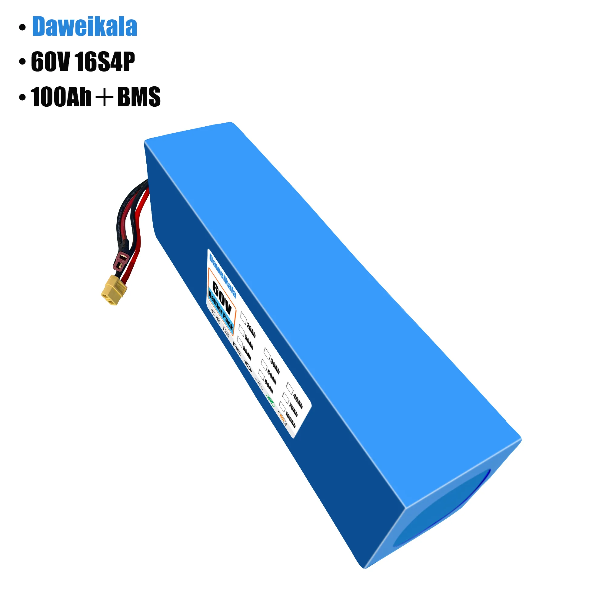 Paket baterai lithium-ion 60V  - 60V 30Ah Electric Scooter Battery ulasan dan harga