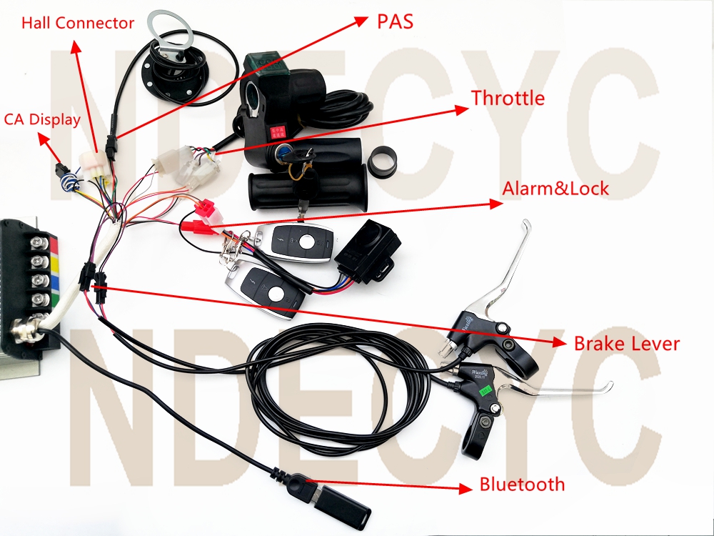 Kit Konversi Sepeda Listrik Be - Electric Motorcycle Conversion Kit 72V ulasan dan harga