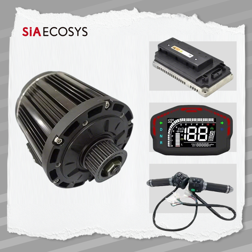QS138 3000W V1 Desain Sabuk Ki - Mid Drive Motor Kit 72V 3000W ulasan dan harga
