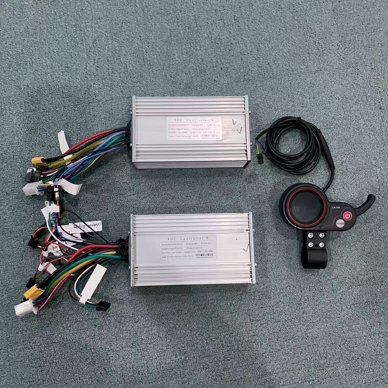 Pengontrol Kecepatan FOC Skute - 60V 5600W Dual Motor Electric Scooter ulasan dan harga
