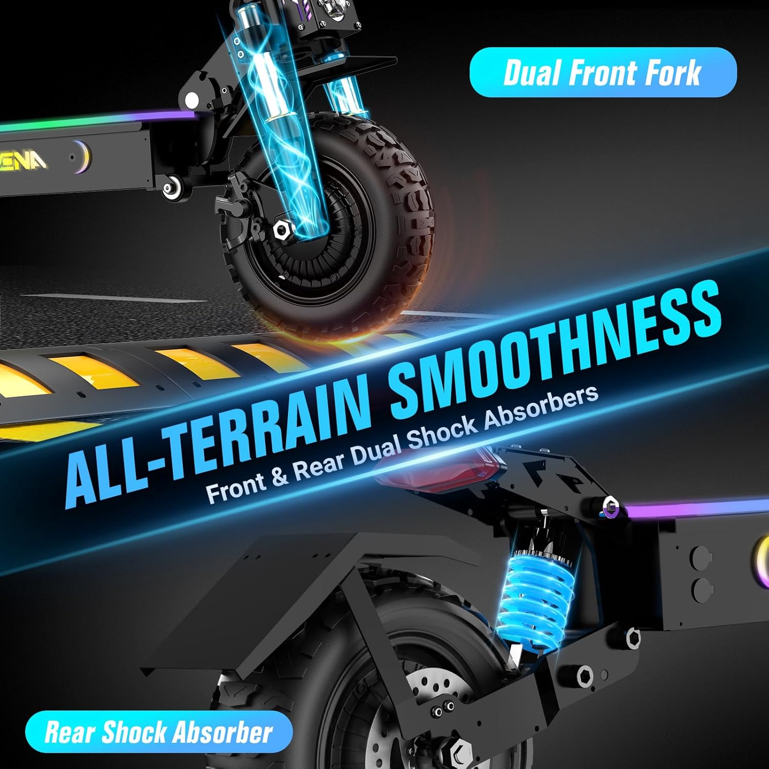 ONECNA GT7 5600W Skuter Listri - 60V 5600W Dual Motor Electric Scooter ulasan dan harga