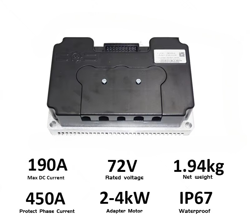 QSMOTOR 205 3000W V3 Motor Bru - Electric Motorcycle Conversion Kit 72V ulasan dan harga
