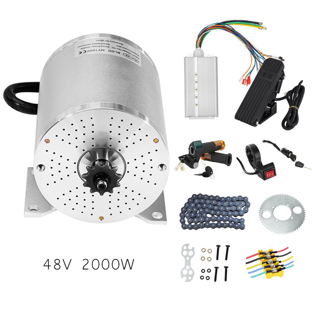 Kit Motor Listrik Konversi unt - Electric Motorcycle Conversion Kit 72V ulasan dan harga